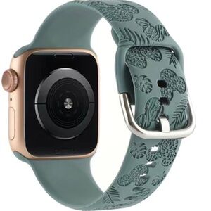 Mickey Mouse ears Inspired engraved silicone iWatchband